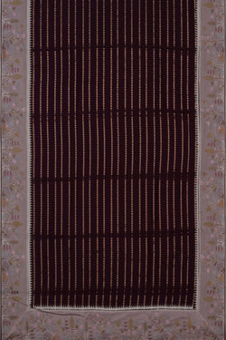 Image of Banarasi Dupion Silk Maroon Saree