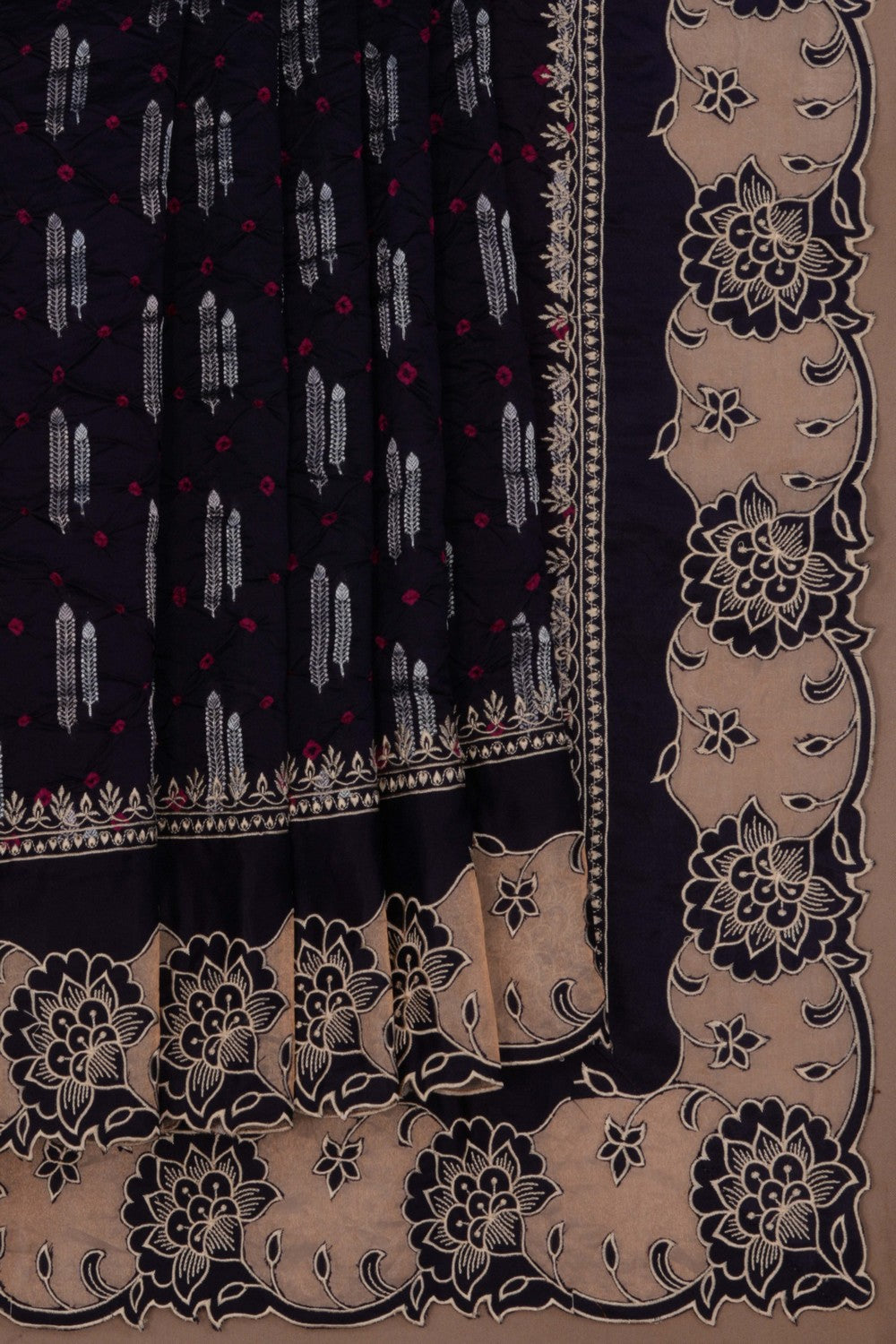 Image of Banarasi Dupion Silk Purple Saree