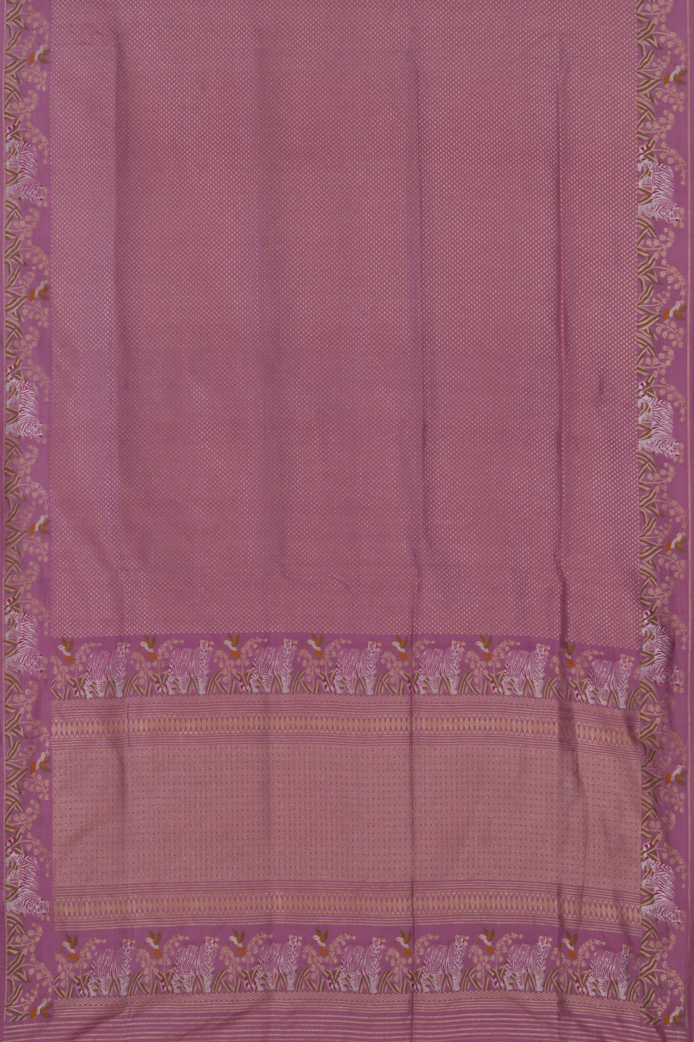Image of Banarasi Silk Pink Saree