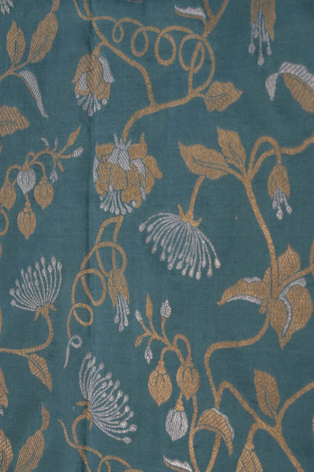 Banarasi Silk Smoky Grey Saree
