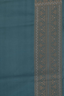 Image of Banarasi Silk Smoky Grey Saree