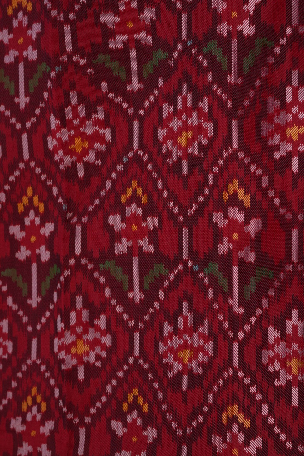 Rajkot Silk Red Saree