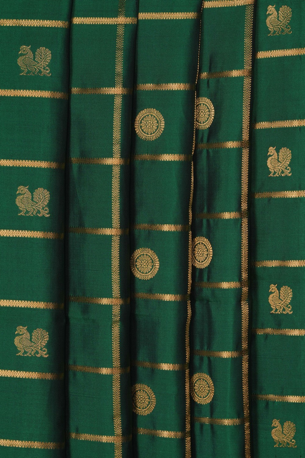 Image of South Silk Green Saree