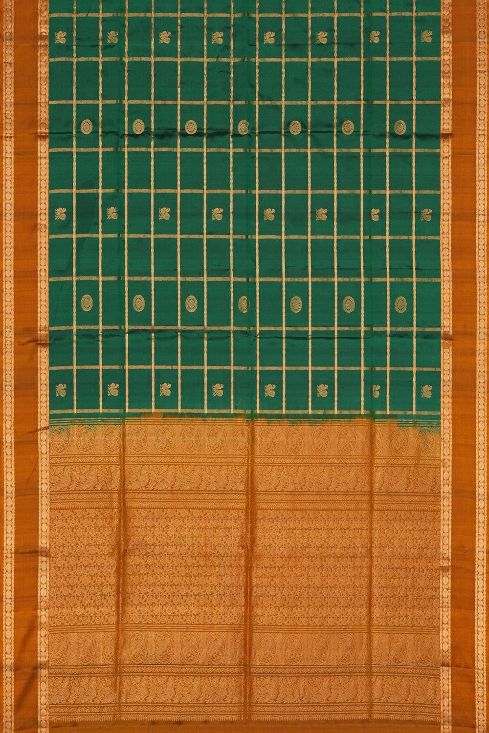 Image of South Silk Green Saree