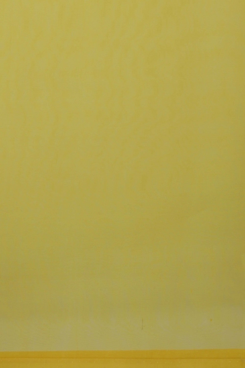Kora Silk Brocade Yellow Saree