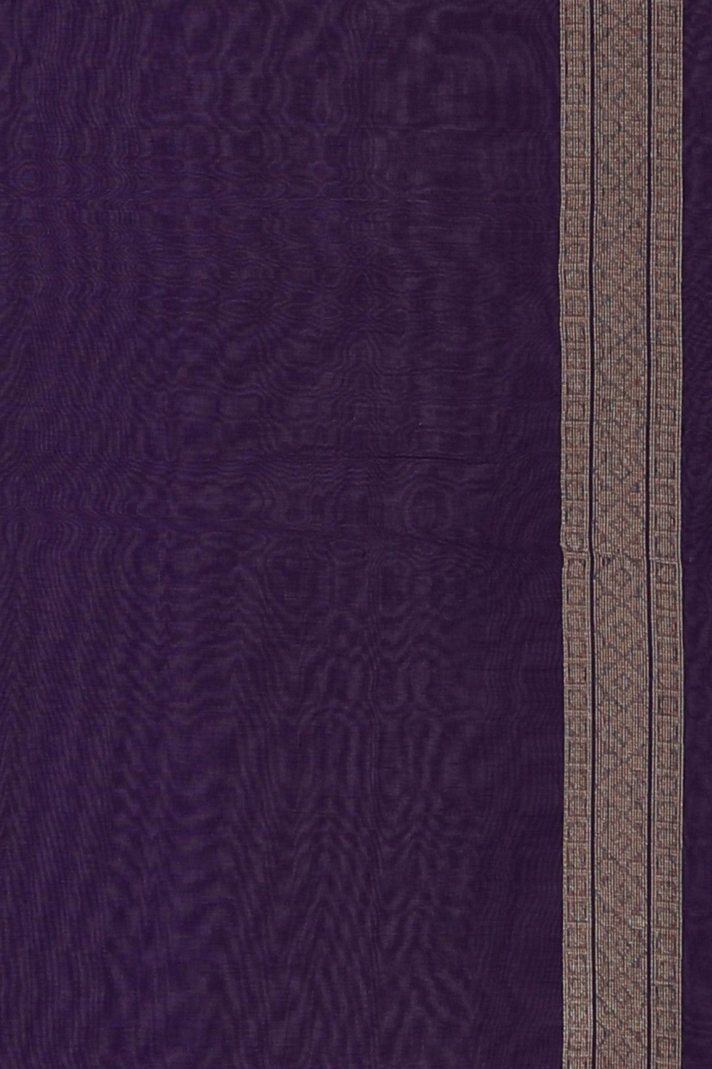 Kora Silk Brocade Purple Saree