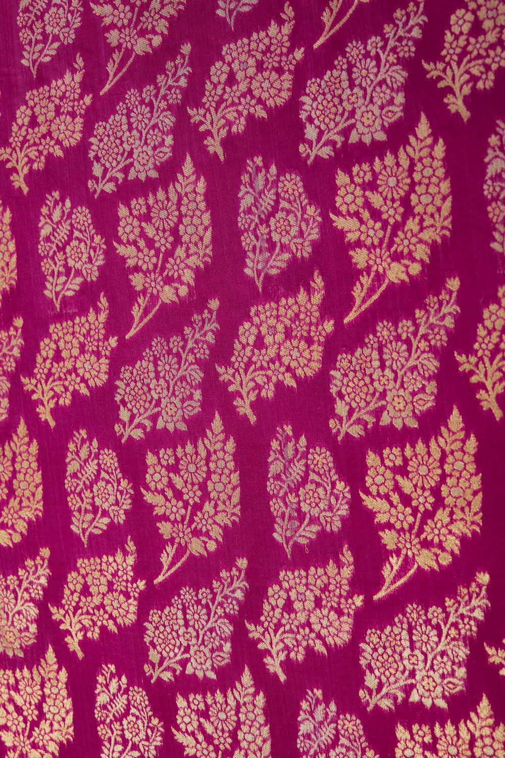 Kora Silk Brocade Pink Saree