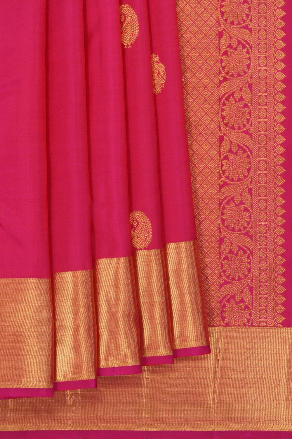 Pink South Silk Saree