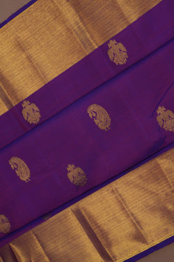 Image of Purple South Silk Saree