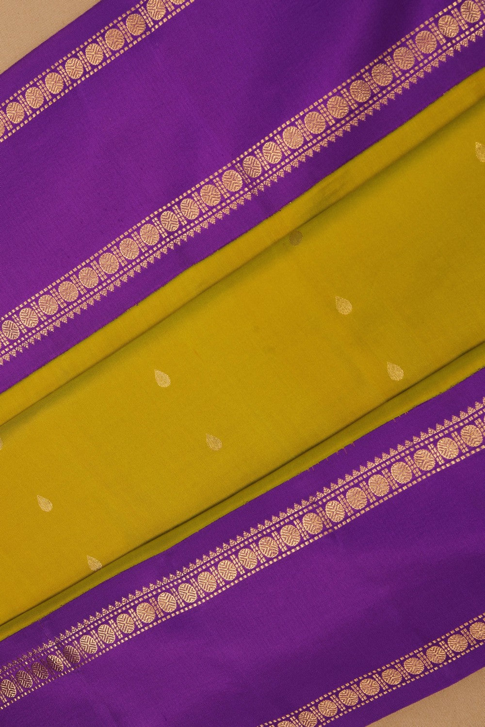 Image of Green South Silk Saree