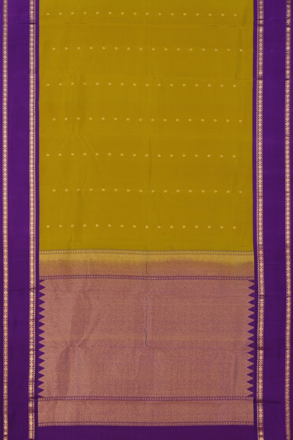 Image of Green South Silk Saree