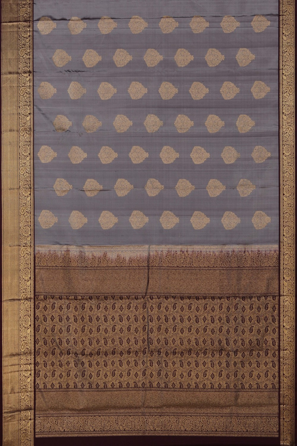 Grey South Silk Saree