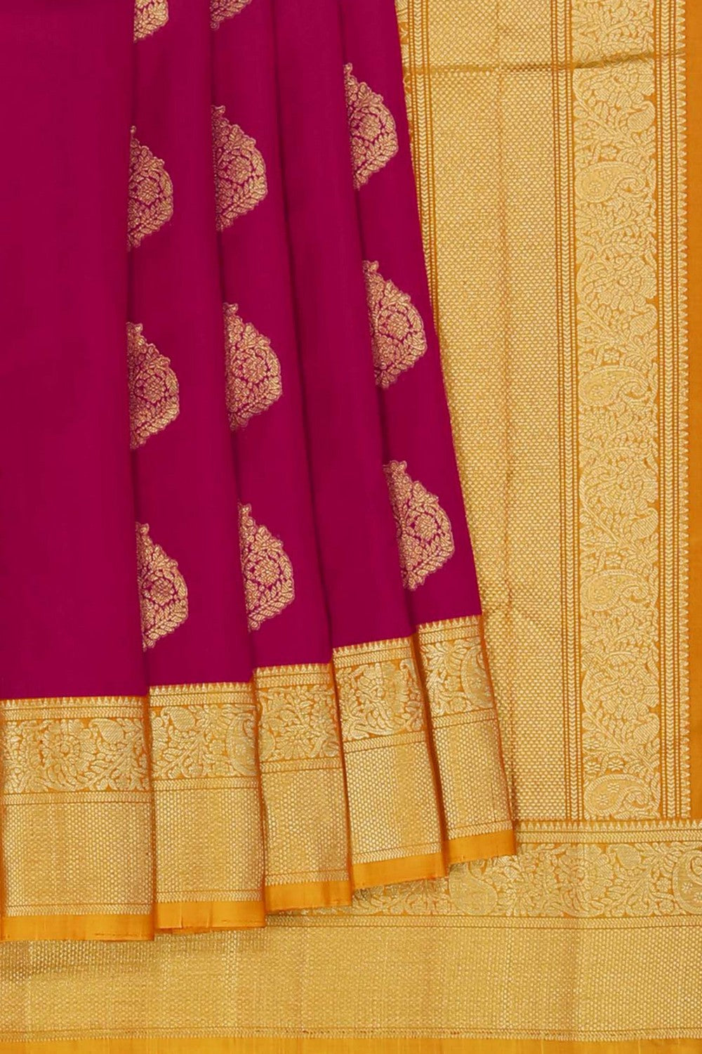 Image of Red South Silk Saree