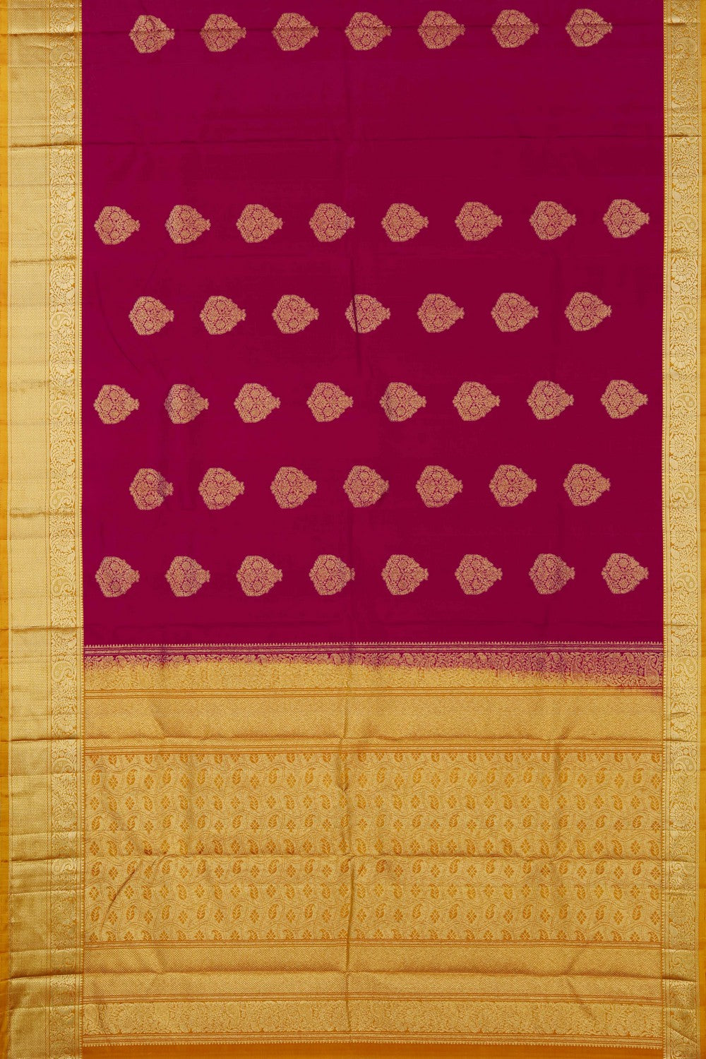 Image of Red South Silk Saree