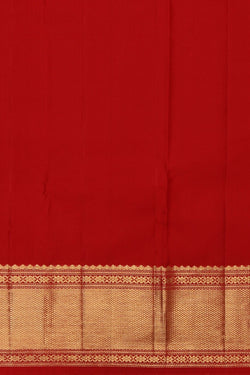 Image of Red South Silk Saree