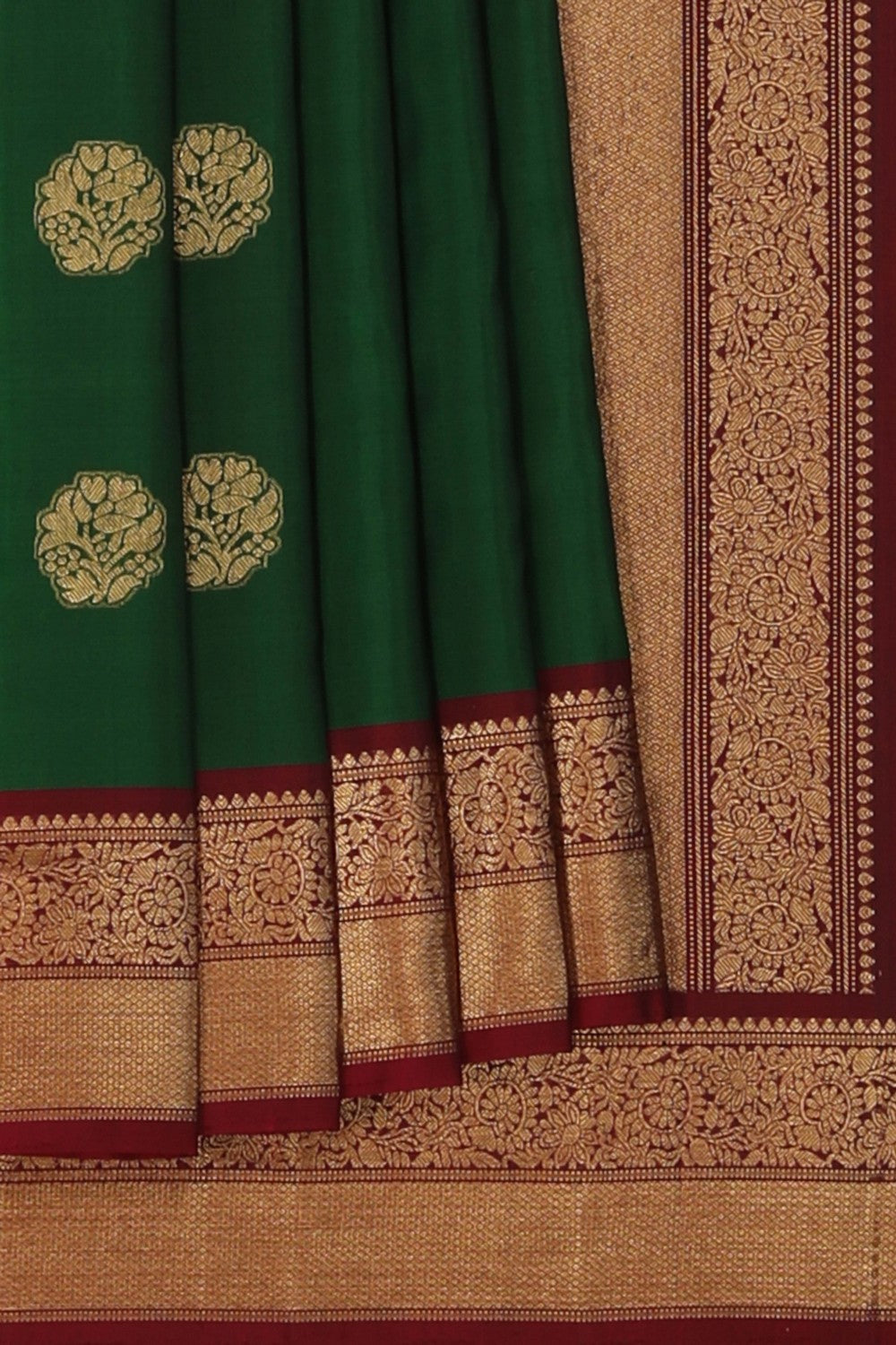 Green South Silk Saree