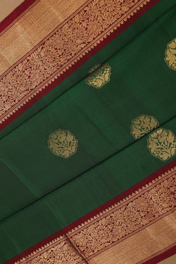 Image of Green South Silk Saree