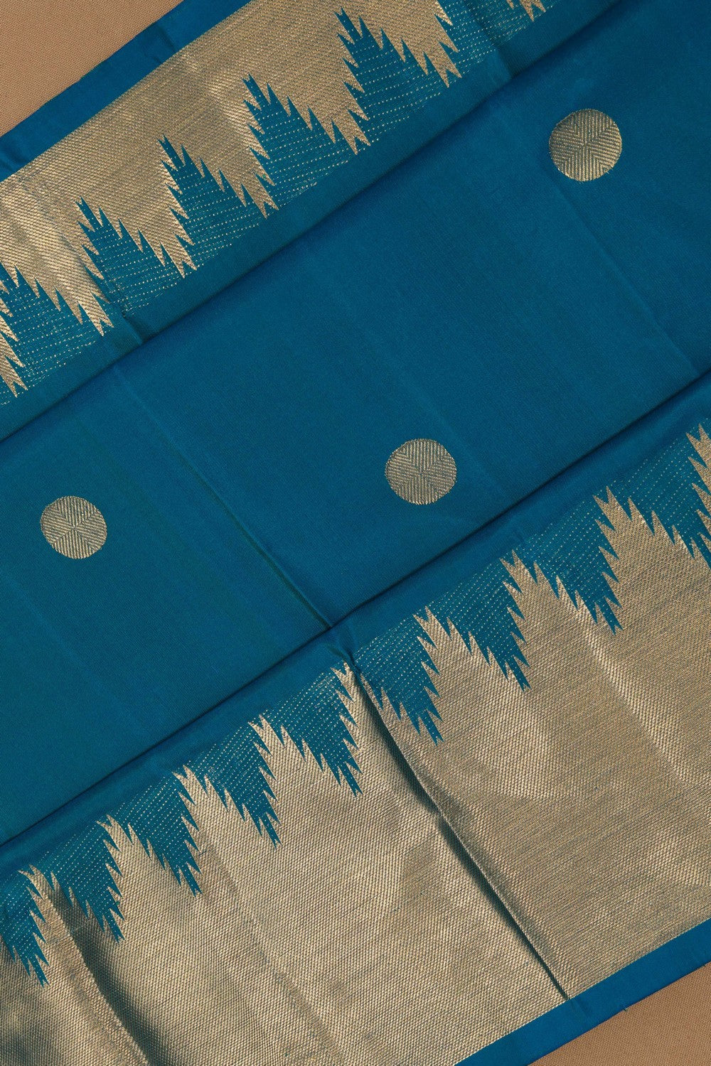 Blue South Silk Saree
