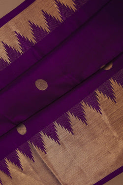 Image of Purple South Silk Saree