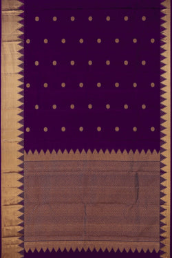 Image of Purple South Silk Saree