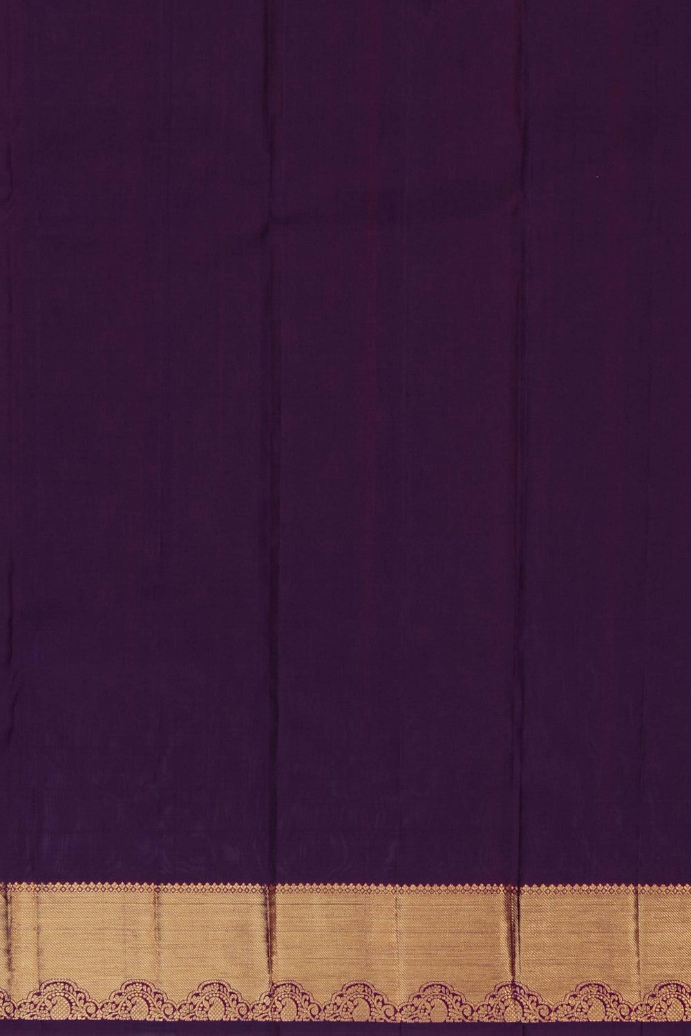 Image of Blue South Silk Kattam Saree