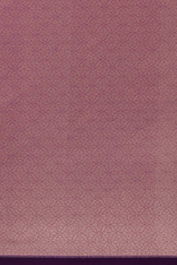 Image of Kora Silk Brocade Purple Saree