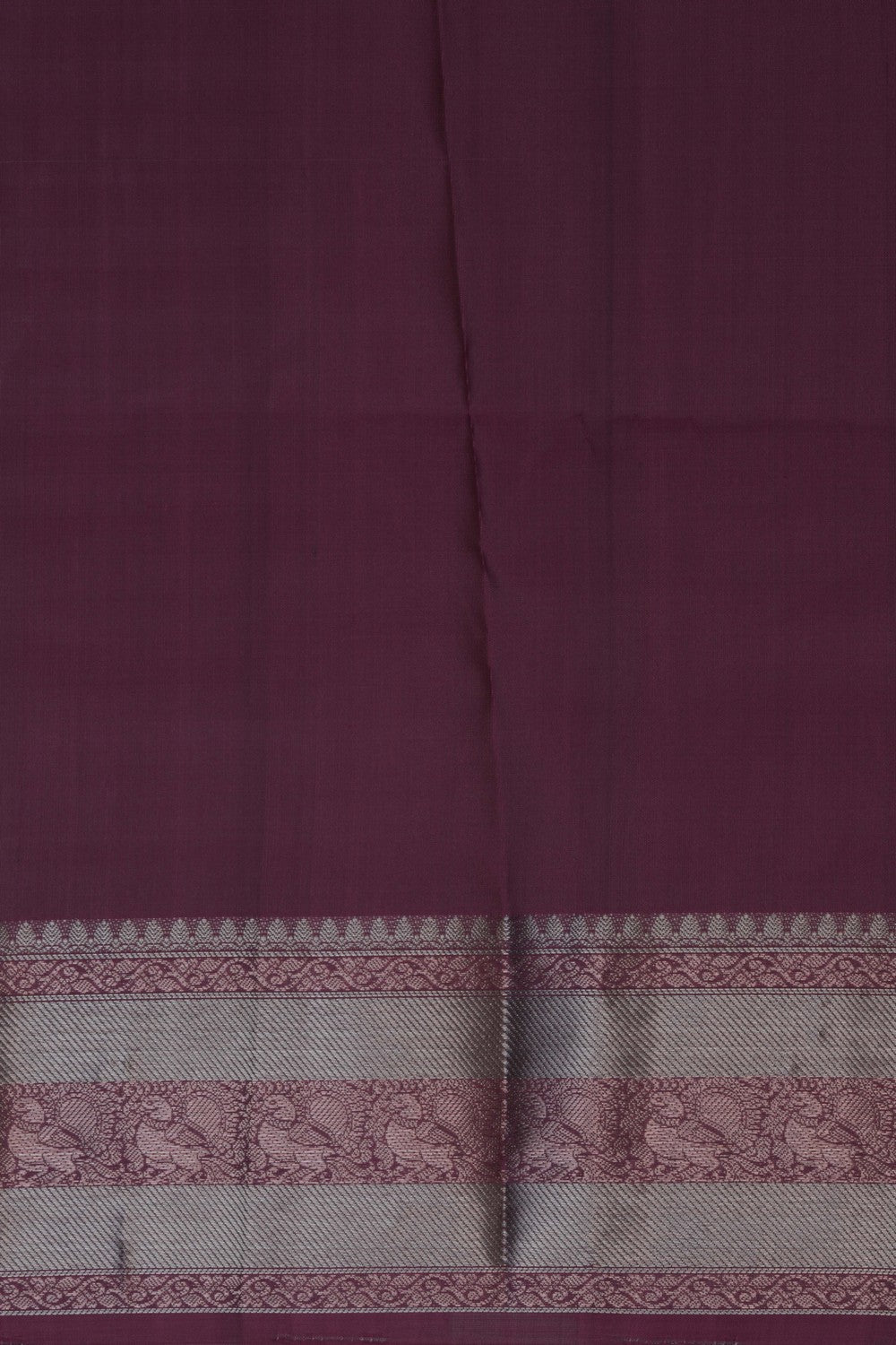 Image of Onion Pink South Silk Saree