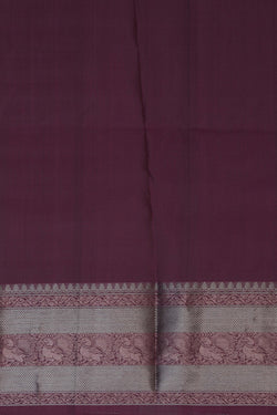 Image of Onion Pink South Silk Saree