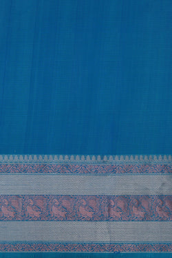 Image of Blue South Silk Saree