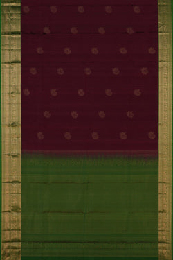 Image of Maroon South Silk Saree
