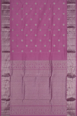 Image of Venkatagiri Silk Lavender Purple Saree