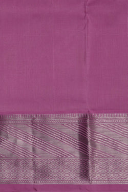 Image of Venkatagiri Silk Lavender Purple Saree