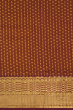 Image of Venkatagiri Silk Yellow Saree