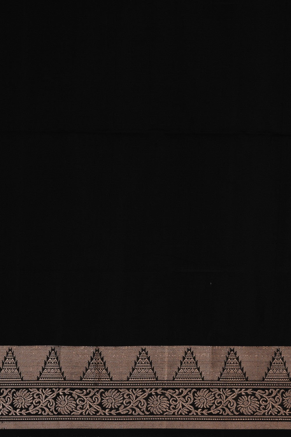 South Silk Black Saree