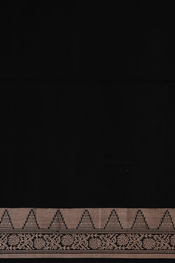 Image of South Silk Black Saree