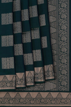 Image of Green South Silk Saree