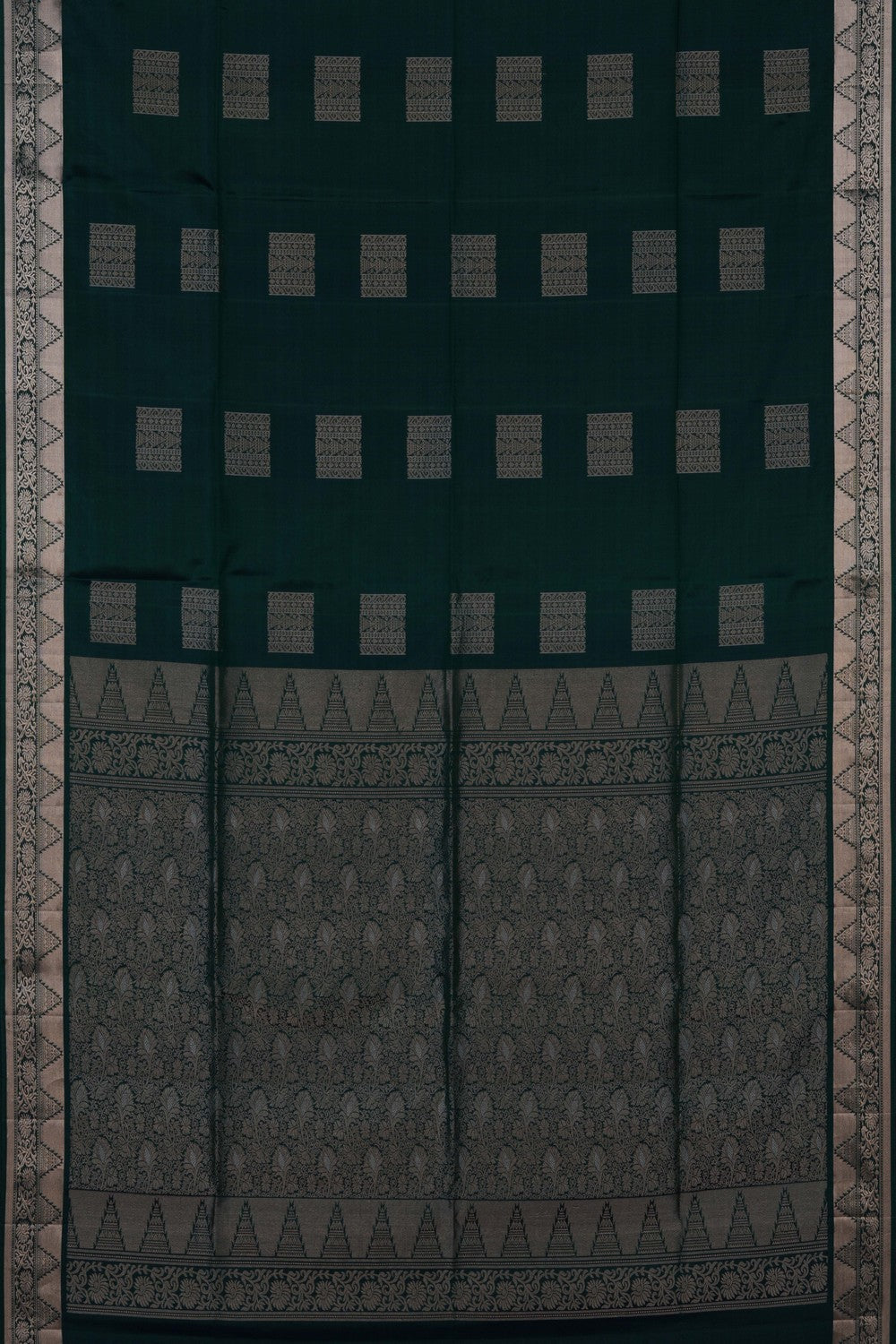 Image of Green South Silk Saree