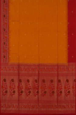 Image of South Silk Mustard Saree
