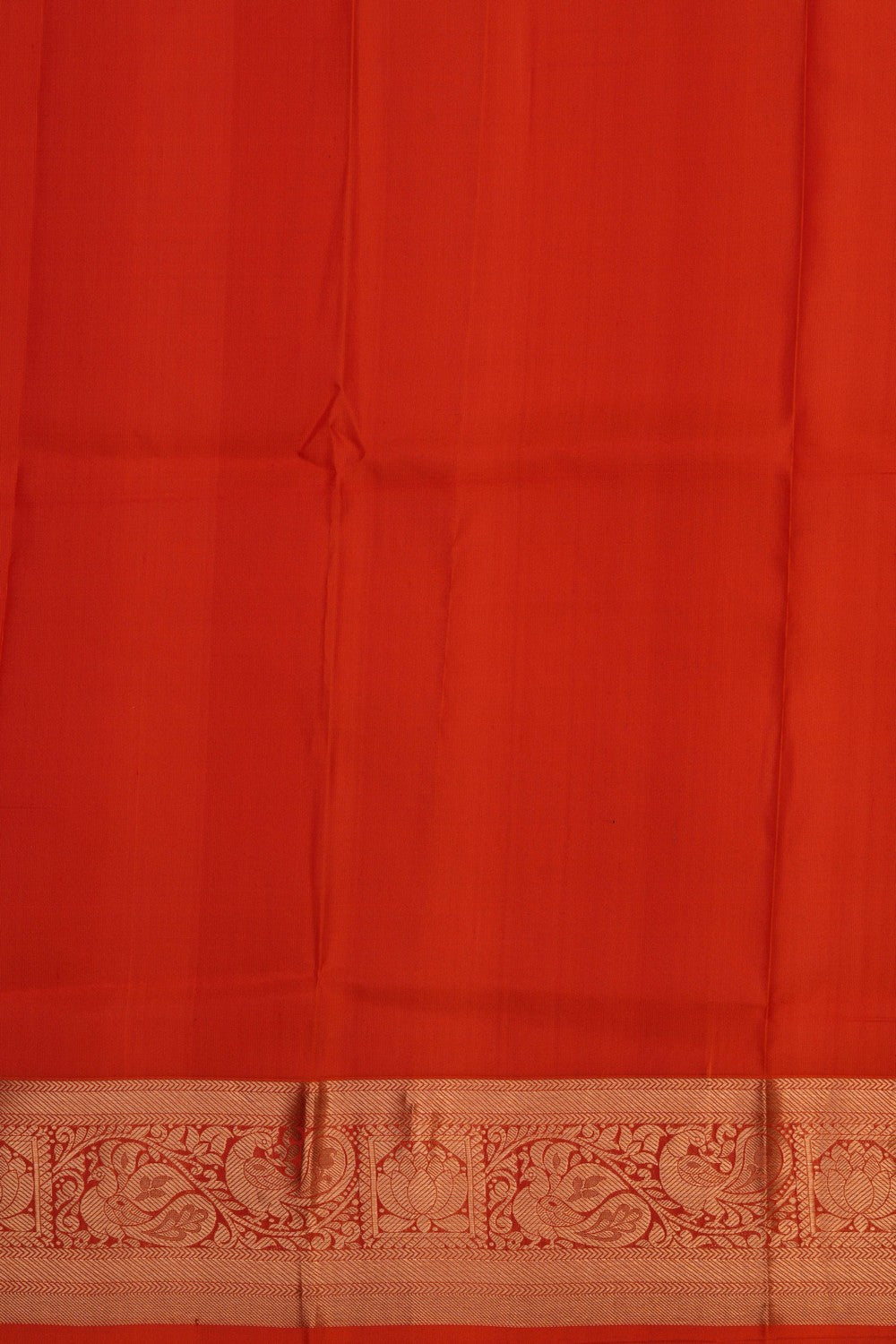 South Silk Orange Saree