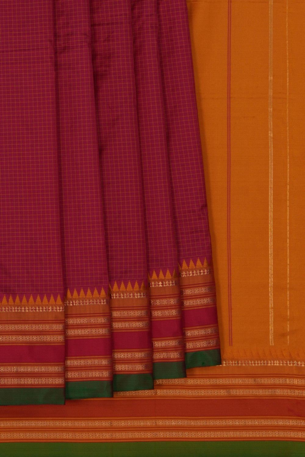 Narayanpet Pure Silk Pink Saree