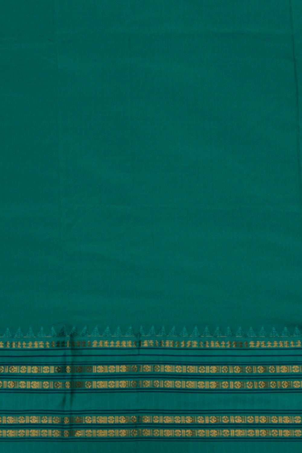 Narayanpet Pure Silk Sea Green Saree