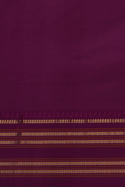 Image of Narayanpet Pure Silk Beige Saree