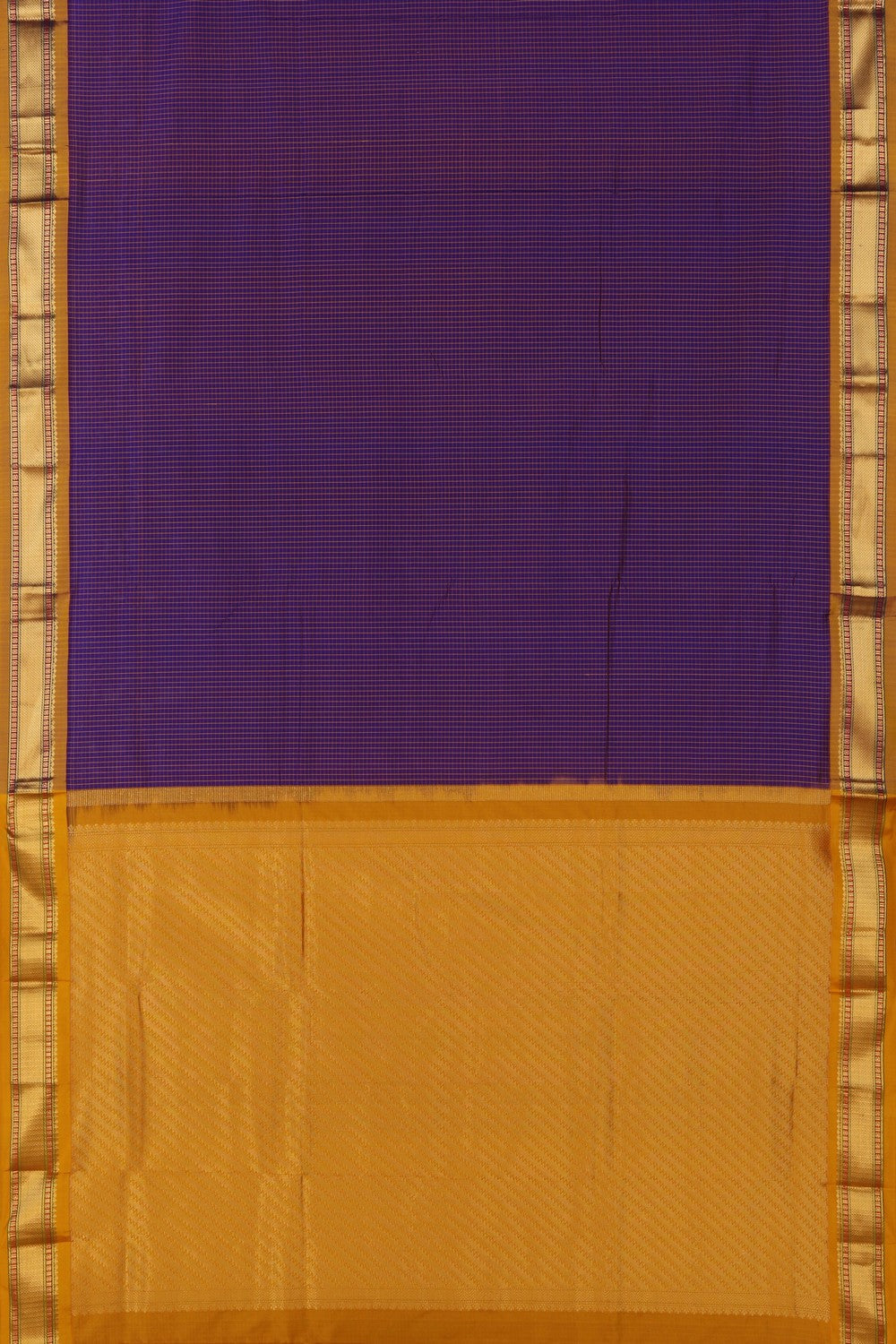 Narayanpet Pure Silk Purple Saree