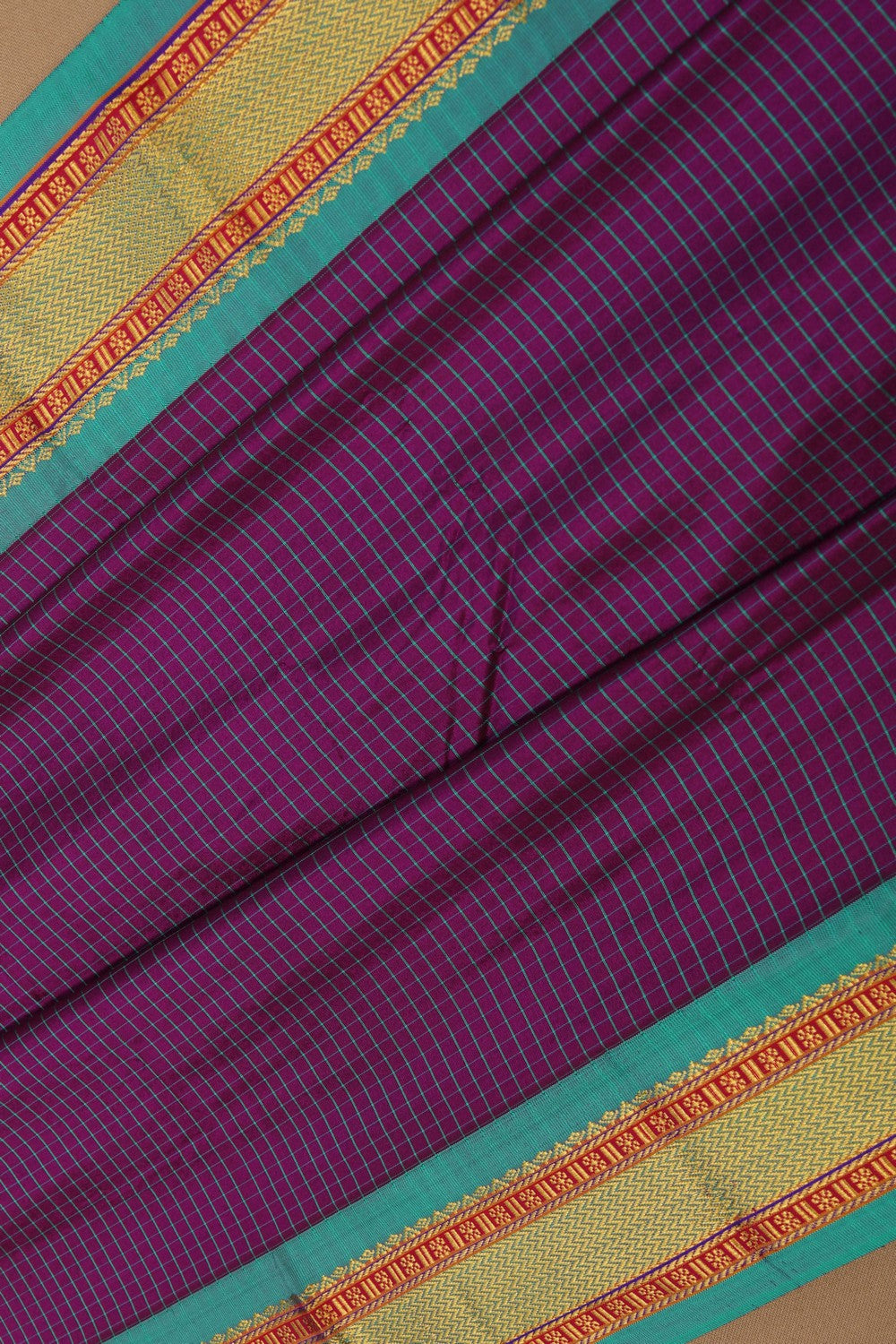 Narayanpet Pure Silk Purple Saree