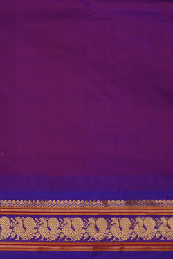 Image of Narayanpet Pure Silk Mustard Saree
