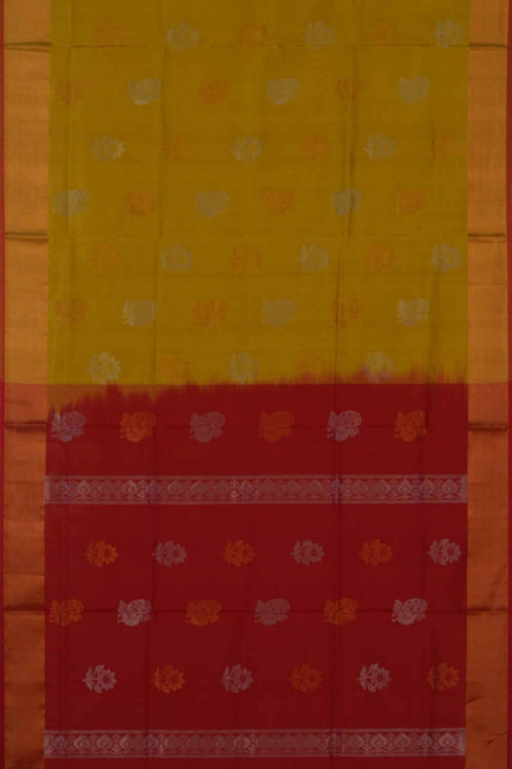 Uppada Silk Spring Green Saree