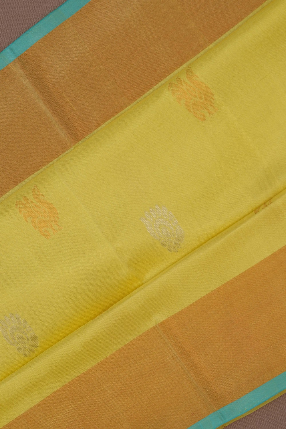 Uppada Silk Lime Yellow Saree
