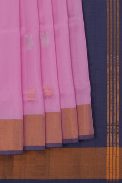 Image of Uppada Silk Lavender Pink Saree