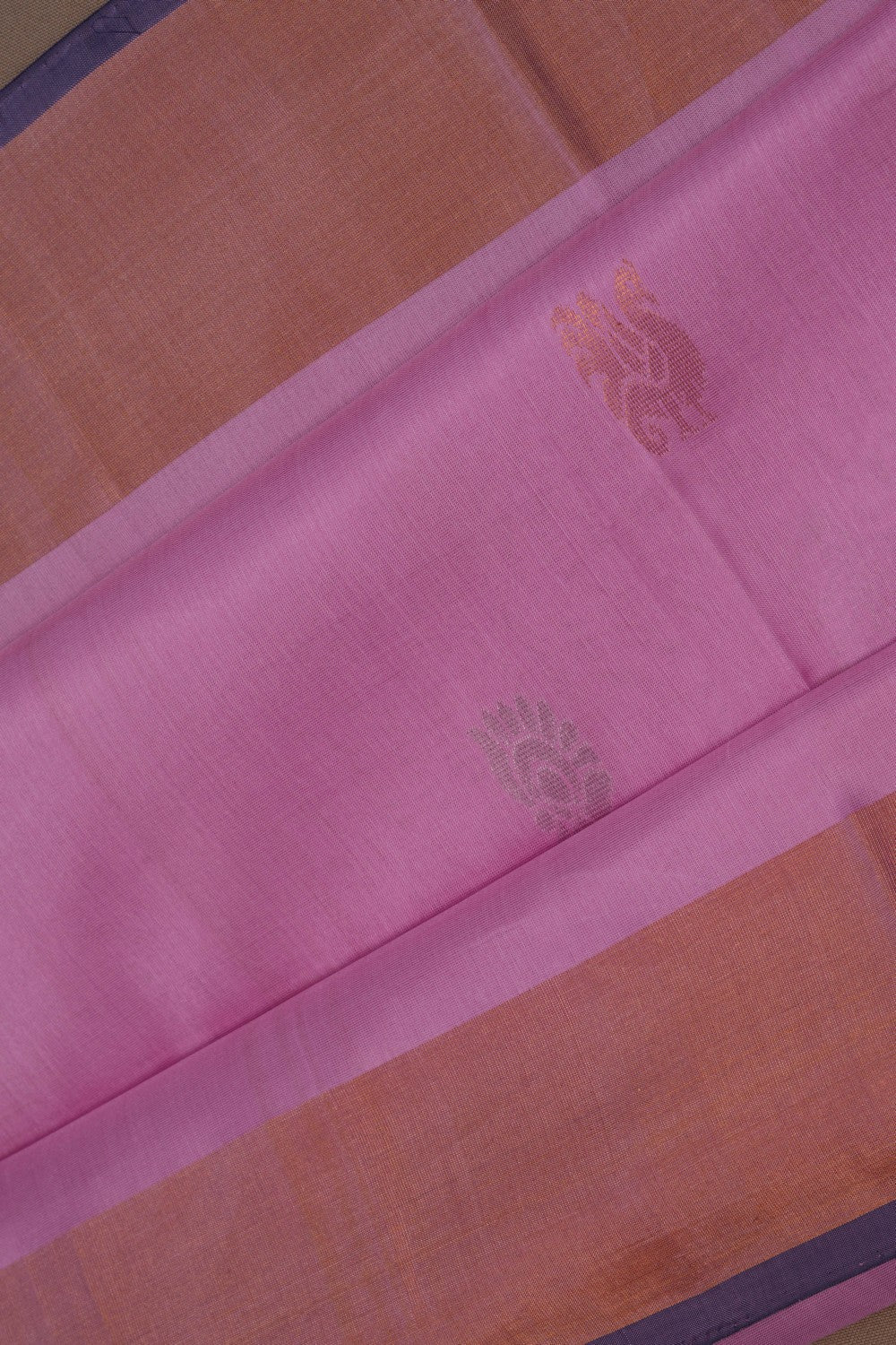 Uppada Silk Lavender Pink Saree