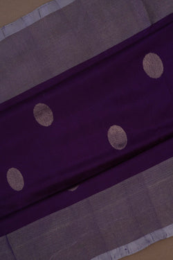 Image of Uppada Silk Purple Saree